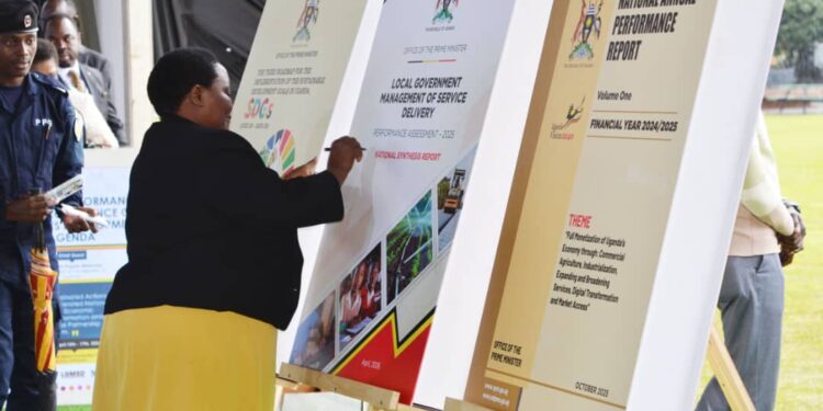 Nabanja Urges Results-Driven Governance as Museveni Praises Progress at National Review Conference
