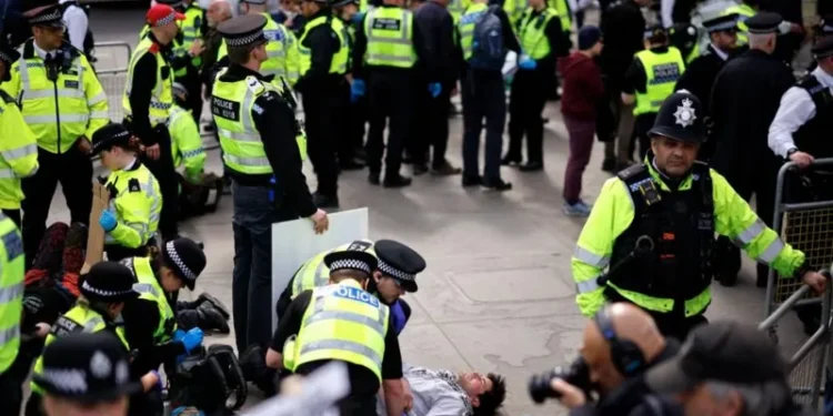 Mass Arrests at London Protest Spark Debate Over Free Speech and Policing Powers