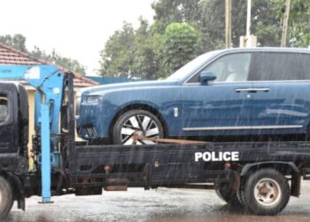 R-Royce, Mystery Surrounds Towing of Anita Among’s Luxury Fleet to Naguru Police Headquarters