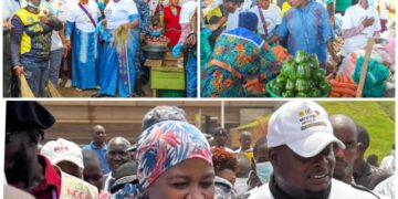 Kampala, Kalerwe Vendors Demand Empowerment as Hajjat Namyalo Uses Cleaning Drive to Rally Support Ahead of Museveni Inauguration