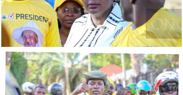 ONC’s Namyalo, Mobilizes Kampala Boda Boda Riders for Museveni’s Kololo Swearing-In Ceremony