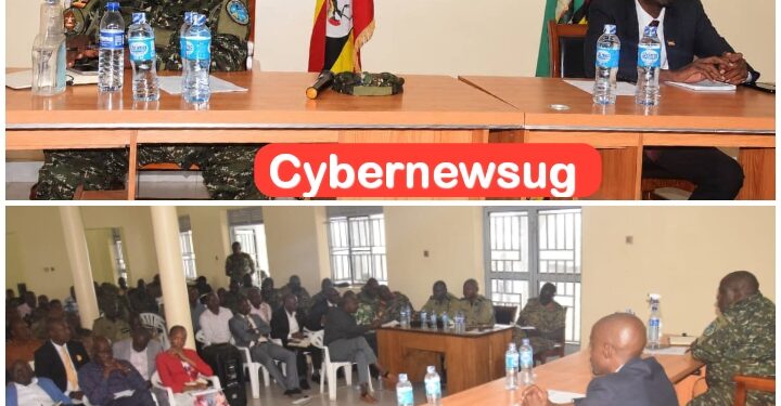 Rwenzori, Maj Gen Stephen Mugerwa Calls for Stronger District Security Committees to Address Emerging Threats