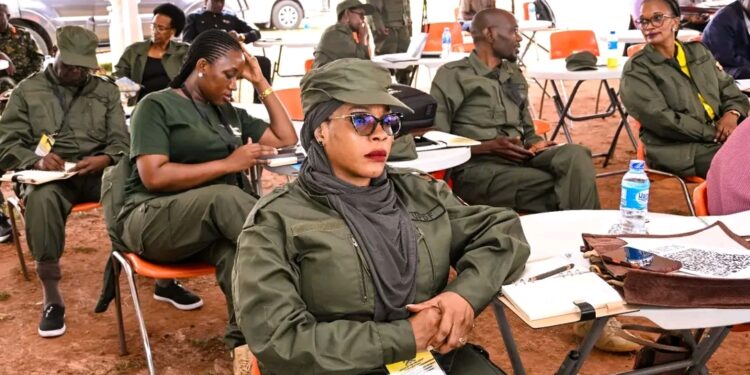 Amina Mukalazi, Kyankwanzi Trainee Highlights Impact of Government Programs During Patriotic Engagement