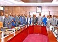 Finance Minister, Amina Mukalazi Joins NSSF Board and Government Officials to Discuss Shs80 Trillion Growth Strategy