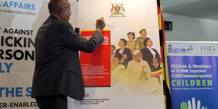 Kamuntu Launches Uganda’s Anti-Human Trafficking Report on World Commemoration Day