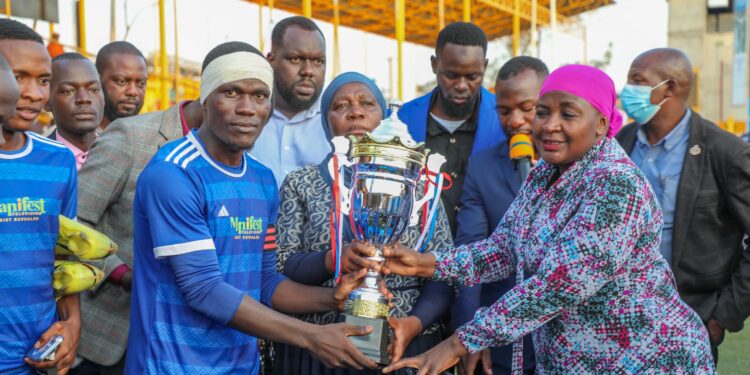 Namyalo Urges Nakawa Market Vendors to Embrace Wealth Creation Programmes to Escape Poverty