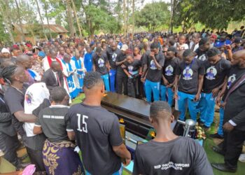 Mourners Demand Justice as Former SC Villa Captain David Owori Is Laid to Rest