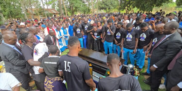 Mourners Demand Justice as Former SC Villa Captain David Owori Is Laid to Rest