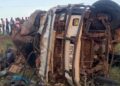 Shocking Five Dead , Several Injured as Cattle Lorry Overturns in Napak