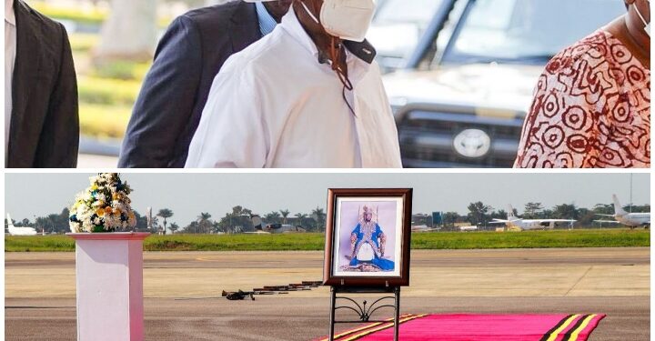 King Oyo’s body arrives at Entebbe as Uganda begins final farewell